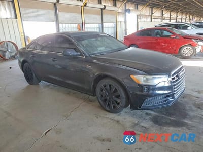 Czwarte zdjęcie samochodu z boku: 2013 AUDI A6 PREMIUM PLUS VIN:WAUGGAFCXDN046636 - miniatura