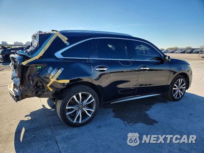 Trzecie zdjęcie samochodu z tyłu: 2019 ACURA MDX ADVANCE VIN:5J8YD4H80KL008935 - miniatura