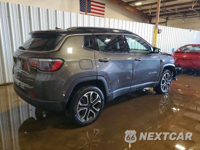 Trzecie zdjęcie samochodu z tyłu: 2023 JEEP COMPASS LIMITED VIN:3C4NJDCN7PT543005 - miniatura