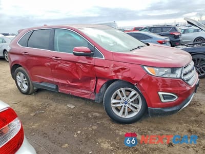 Czwarte zdjęcie samochodu z boku: 2015 FORD EDGE SEL VIN:2FMTK4J8XFBC32384 - miniatura