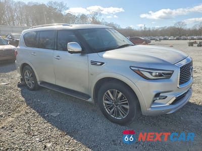 Czwarte zdjęcie samochodu z boku: 2020 INFINITI QX80 LUXE VIN:JN8AZ2NF6L9703304 - miniatura
