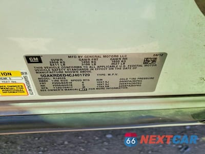 Zdjęcie 13 z 13 samochodu: 2012 BUICK ENCLAVE VIN:5GAKRDED4CJ401729 - miniatura