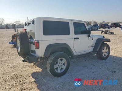 Trzecie zdjęcie samochodu z tyłu: 2017 JEEP WRANGLER SPORT VIN:1C4AJWAG5HL652347 - miniatura