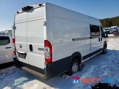 Trzecie zdjęcie samochodu z tyłu: 2023 RAM PROMASTER 3500 UTILITY / SERVICE VAN VIN:3C6MRVJGXPE545261 - miniatura