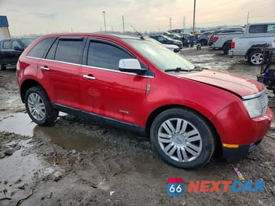 Czwarte zdjęcie samochodu z boku: 2010 LINCOLN MKX VIN:2LMDJ6JC1ABJ01462 - miniatura