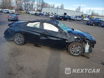 Czwarte zdjęcie samochodu z boku: 2024 HYUNDAI ELANTRA SEL VIN:KMHLM4DG2RU750467 - miniatura