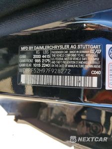 Zdjęcie 12 z 12 samochodu: 2007 MERCEDES-BENZ C 230 VIN:WDBRF52H97F928272 - miniatura