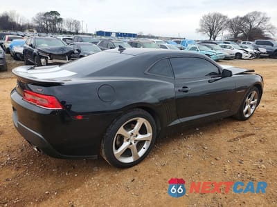 Trzecie zdjęcie samochodu z tyłu: 2014 CHEVROLET CAMARO LT VIN:2G1FC1E37E9324210 - miniatura