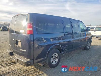 Trzecie zdjęcie samochodu z tyłu: 2006 CHEVROLET EXPRESS G1500 VIN:1GNFG15X561161634 - miniatura