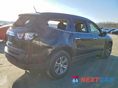 Trzecie zdjęcie samochodu z tyłu: 2017 CHEVROLET TRAVERSE LT VIN:1GNKRGKD1HJ326880 - miniatura