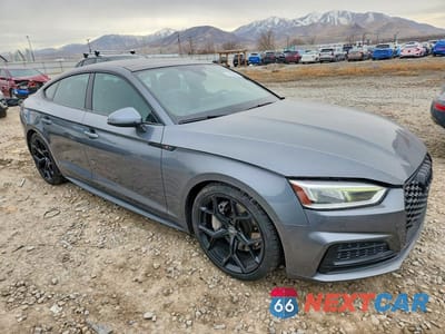 Czwarte zdjęcie samochodu z boku: 2018 AUDI A5 PREMIUM PLUS S-LINE VIN:WAUENCF57JA082684 - miniatura