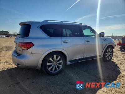 Trzecie zdjęcie samochodu z tyłu: 2012 INFINITI QX56 BASE VIN:JN8AZ2NF5C9517091 - miniatura
