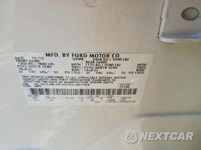 Zdjęcie 13 z 13 samochodu: 2013 LINCOLN MKX VIN:2LMDJ6JK3DBL48784 - miniatura