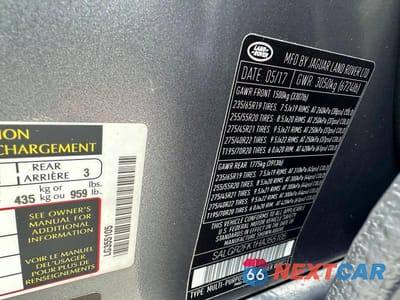 Zdjęcie 10 z 10 samochodu: 2017 LAND ROVER RANGE ROVER VIN:SALGR2FK1HA355105 - miniatura