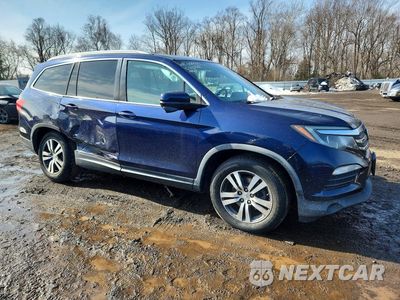 Czwarte zdjęcie samochodu z boku: 2016 HONDA PILOT EXL VIN:5FNYF5H8XGB006537 - miniatura
