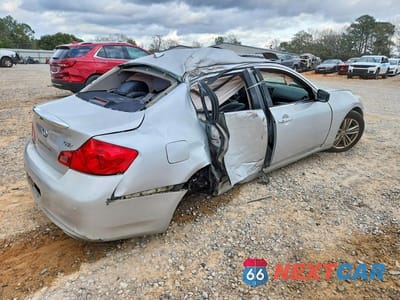 Trzecie zdjęcie samochodu z tyłu: 2012 INFINITI G37 SEDAN X VIN:JN1CV6AR8CM970242 - miniatura