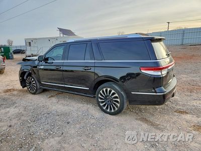 Drugie zdjęcie samochodu z przodu: 2022 LINCOLN NAVIGATOR L BLACK LABEL VIN:5LMJJ3TT9NEL13110 - miniatura