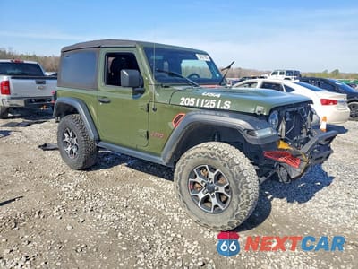 Czwarte zdjęcie samochodu z boku: 2020 JEEP WRANGLER RUBICON VIN:1C4HJXCG5LW288844 - miniatura
