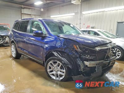 Czwarte zdjęcie samochodu z boku: 2024 HONDA PASSPORT EXL VIN:5FNYF8H56RB012703 - miniatura