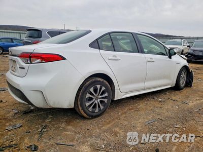 Trzecie zdjęcie samochodu z tyłu: 2020 TOYOTA COROLLA LE VIN:JTDEBRBE3LJ028614 - miniatura