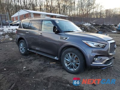 Czwarte zdjęcie samochodu z boku: 2024 INFINITI QX80 LUXE VIN:JN8AZ2AF1R9765305 - miniatura
