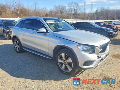 Czwarte zdjęcie samochodu z boku: 2019 MERCEDES-BENZ GLC 300 4MATIC VIN:WDC0G4KB9KV162453 - miniatura