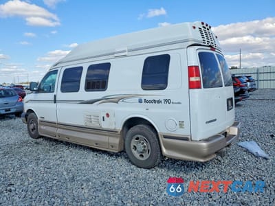 Trzecie zdjęcie samochodu z tyłu: 2006 CHEVROLET EXPRESS 3500 RECREATIONAL VEHICLE VIN:1GCHG39U161223897 - miniatura