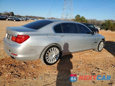 Trzecie zdjęcie samochodu z tyłu: 2012 BMW 750 LI VIN:WBAKB8C52CDW84780 - miniatura