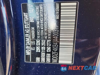 Zdjęcie 12 z 12 samochodu: 2018 MERCEDES-BENZ E 300 4MATIC VIN:WDDZF4KB4JA400317 - miniatura