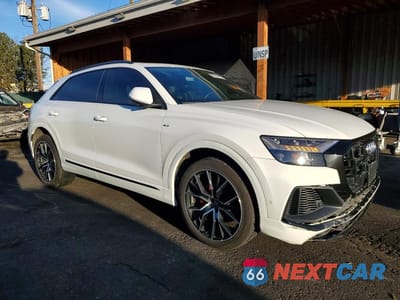 Czwarte zdjęcie samochodu z boku: 2019 AUDI Q8 PRESTIGE S-LINE VIN:WA1FVAF10KD022068 - miniatura