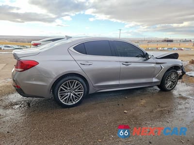 Trzecie zdjęcie samochodu z tyłu: 2021 GENESIS G70 2.0T VIN:KMTG34LAXMU072180 - miniatura