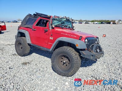 Czwarte zdjęcie samochodu z boku: 2008 JEEP WRANGLER RUBICON VIN:1J4GA64168L563088 - miniatura