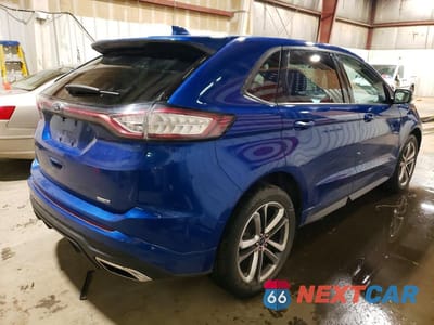 Trzecie zdjęcie samochodu z tyłu: 2018 FORD EDGE SPORT VIN:2FMPK4AP4JBC27599 - miniatura