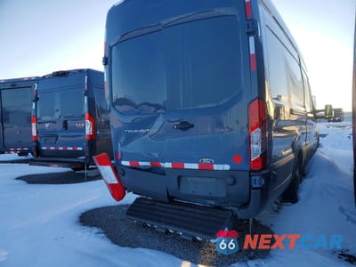 Trzecie zdjęcie samochodu z tyłu: 2021 FORD TRANSIT T-250 DELIVERY VAN VIN:1FTBR3X86MKA83195 - miniatura