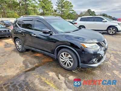 Czwarte zdjęcie samochodu z boku: 2014 NISSAN ROGUE SL VIN:5N1AT2MT1EC755297 - miniatura
