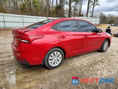 Trzecie zdjęcie samochodu z tyłu: 2019 HYUNDAI ACCENT SE VIN:3KPC24A35KE074144 - miniatura