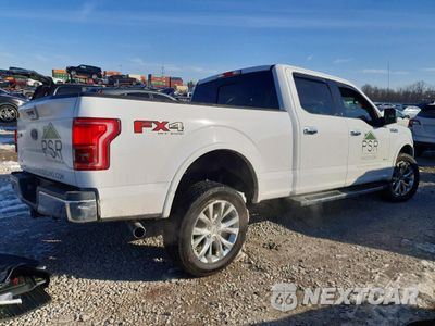 Trzecie zdjęcie samochodu z tyłu: 2016 FORD F150 SUPERCREW VIN:1FTFW1EG6GFB10014 - miniatura