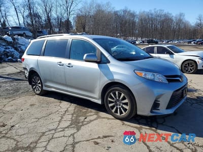 Czwarte zdjęcie samochodu z boku: 2020 TOYOTA SIENNA LE VIN:5TDJZ3DC2LS251362 - miniatura