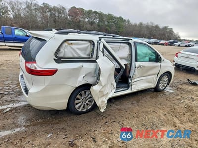 Trzecie zdjęcie samochodu z tyłu: 2017 TOYOTA SIENNA LIMITED 7-PASSENGER VIN:5TDYZ3DC0HS871732 - miniatura