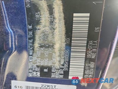 Zdjęcie 12 z 12 samochodu: 2008 TOYOTA TUNDRA DOUBLE CAB VIN:5TFBV54108X065945 - miniatura