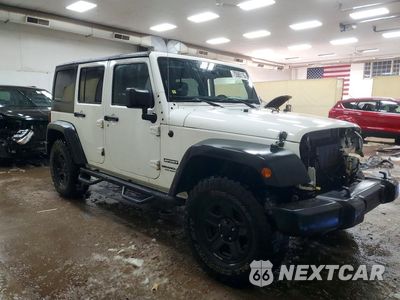 Czwarte zdjęcie samochodu z boku: 2016 JEEP WRANGLER UNLIMITED SPORT VIN:1C4BJWDG0GL196370 - miniatura