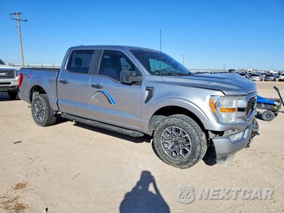 Czwarte zdjęcie samochodu z boku: 2021 FORD F150 SUPERCREW VIN:1FTEW1EB8MFB54088 - miniatura