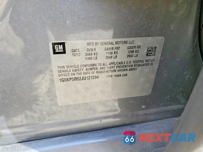 Zdjęcie 13 z 13 samochodu: 2018 CADILLAC CT6 PLATINUM CSAV VIN:1G6KP5R62JU121294 - miniatura