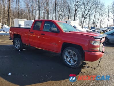 Czwarte zdjęcie samochodu z boku: 2018 CHEVROLET SILVERADO K1500 CUSTOM VIN:1GCVKPEC0JZ333601 - miniatura