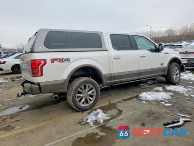 Trzecie zdjęcie samochodu z tyłu: 2016 FORD F150 SUPERCREW VIN:1FTEW1EG8GFD49186 - miniatura