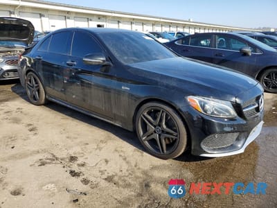 Czwarte zdjęcie samochodu z boku: 2017 MERCEDES-BENZ C 43 4MATIC AMG VIN:55SWF6EB3HU180768 - miniatura
