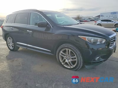 Czwarte zdjęcie samochodu z boku: 2013 INFINITI JX35 BASE VIN:5N1AL0MM1DC314250 - miniatura