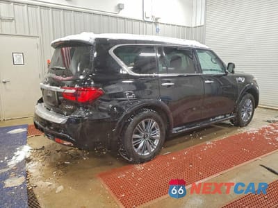 Trzecie zdjęcie samochodu z tyłu: 2022 INFINITI QX80 LUXE VIN:JN8AZ2AE3N9291293 - miniatura