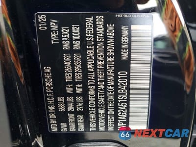 Zdjęcie 14 z 14 samochodu: 2025 PORSCHE MACAN S VIN:WP1AG2A51SLB42010 - miniatura