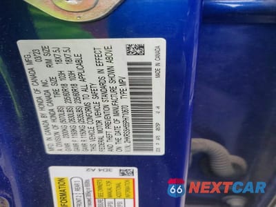 Zdjęcie 13 z 13 samochodu: 2023 HONDA CR-V SPORT VIN:2HKRS5H55PH710670 - miniatura